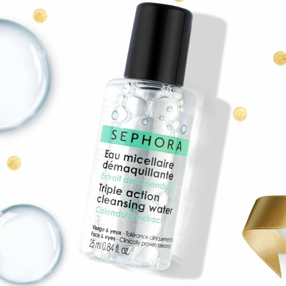 🍒 5/$20 new Sephora Micellar Triple Action Cleansing Water
